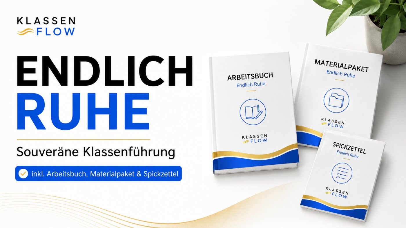 Endlich Ruhe – Kurs mit Arbeitsbuch, Materialpaket und Spickzettel
