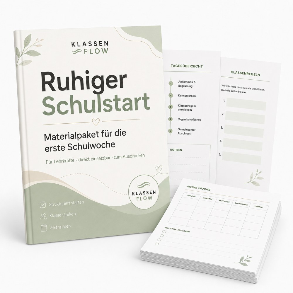 Ruhiger Schulstart – Materialpaket für die erste Schulwoche